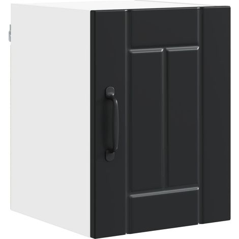 Maison Exclusive - Armario de Pared LUCCA Negro 30 x 31 x 40 cm