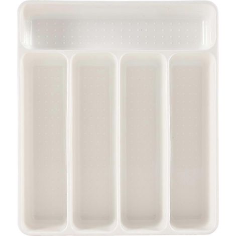 Organisateur de tiroir pour couverts, plateau de rangement cuisine, boîte à ustensiles (1/5)