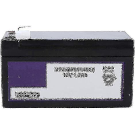 N000000004039 Batterie auxiliaire de voiture 12 V 1,2 Ah compatible avec ML RS Backup 0000000040+(d)( ) (1/3)