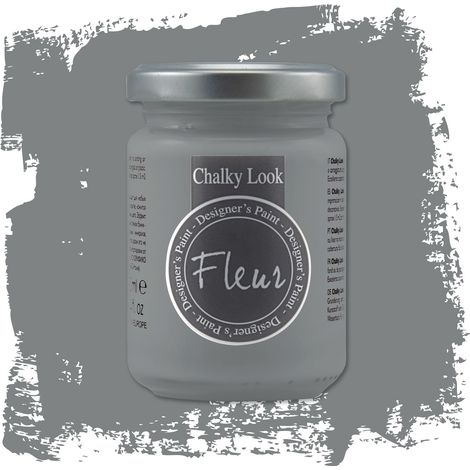 Fleur - Colori a base minerale - Fleur chalky look - effetto gesso 130 ml - scegli il colore / -/F75 Smoky