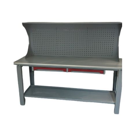 Table de travail avec panneau (1/3)