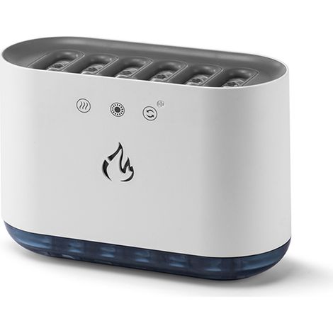 Dynamic Essential 900ml USB-Tischluftbefeuchter mit 6 Luftstäbchen, 6 Modi, 10-Stunden-Timer und 7-farbiger LED-Anzeige für Schlafzimmer, Büro und Reisen – Markenlos (1/5)