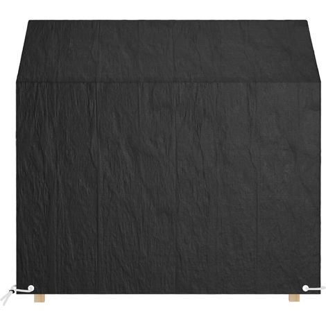 Maison Exclusive - Copri Panca da Giardino 8 Occhielli 130x70x70/88 cm Polietilene (1/5)