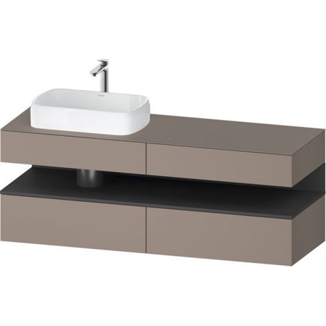 Duravit Collection One Konsolenwaschtischunterbau, 2 Auszüge, 2 (1/2)