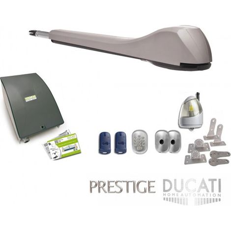 Kit Motorisation Portail Automatisme Ducati Home Automation EVE 948T Mono - pour portails à 1 vantail battant maxi 5m 500kg (1/5)