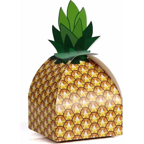 50 Botes Ananas Personnalises, Botes Drages, Botes Drages En Carton, Botes Drages Vides, Mini-botes Drages, Chocolat, Anniversaire, Saint-val (1/5)