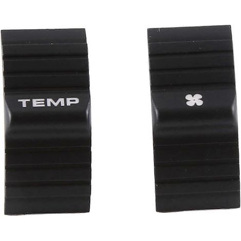 Ensemble de boutons de commande de climatisation (HVAC/TEMP) pour Porsche 911 997 987 Cayman Boxster (version pré-restylage) (1/5)