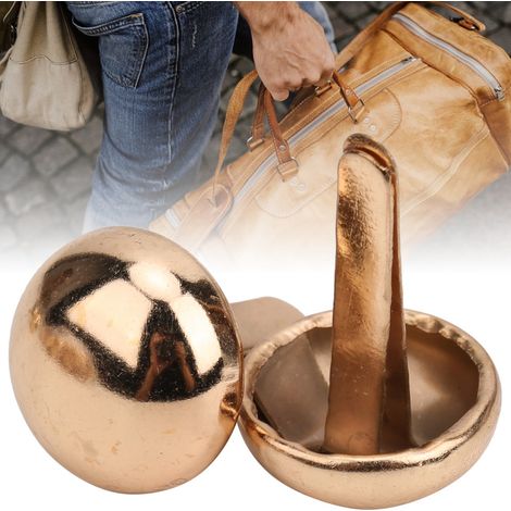 50 rivets décoratifs en alliage de zinc de 15 mm en forme de champignon, pour le bricolage, adaptés aux sacs, chaussures, chapeaux, vêtements et autres accessoires. Couleur or. (1/4)
