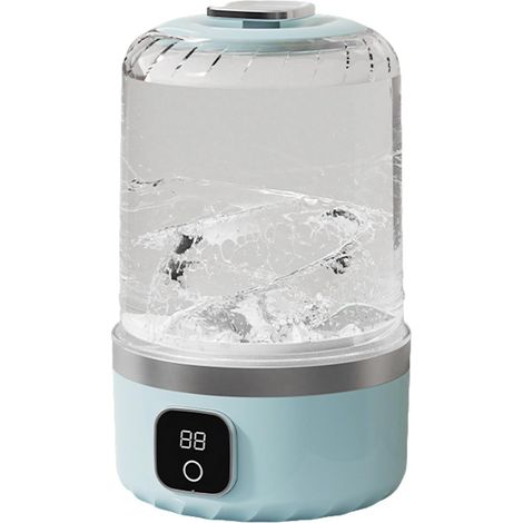 Machine à laver portable Petite machine à laver rechargeable – Économise de l'espace Outil de nettoyage des vêtements pour camping, voyage, appartement, voyage d'affaires, dortoir (1/5)