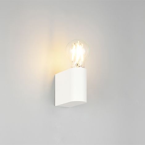 Applique murale salle de bain blanche ovale 1xE27 IP44 PRATELLA Trio (1/3)