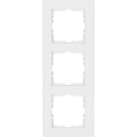 KOPP, 407029002 HK07 LOT DE 10 CADRES DE FINITION TRIPLE BLANC PUR