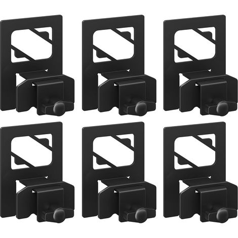 Lot de 6 supports de matelas robustes en acier épais pour cadre de lit antidérapants (1/5)