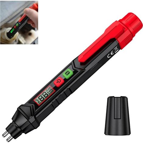 Stylo testeur de liquide de frein avec écran LCD : outil de diagnostic de liquide de frein, testeur universel de teneur en eau pour HT662 (1/5)