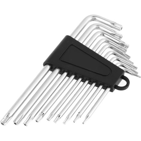 9-teiliges Set kleiner Sicherheitsstern-Sechskant-Universal-L-förmiger Schraubenschlüssel, Handwerkzeuge (1/5)