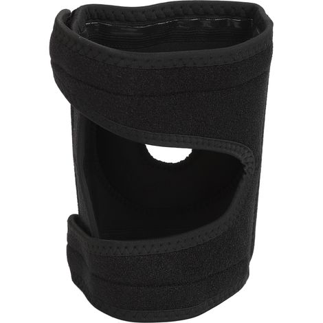 Genouillère de sport respirante en caoutchouc souple, stabilisatrice de genou réglable pour la course à pied et l'entraînement au basketball (1/5)