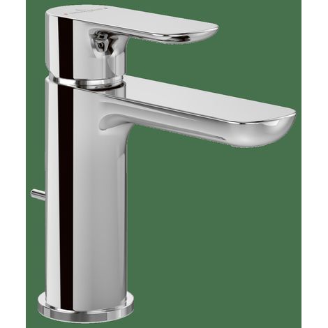 Villeroy & Boch O.novo - Miscelatore lavabo con scarico, AquaSmart, cromato TVW10400300061 (1/2)
