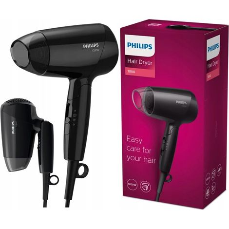 SÈCHE-CHEVEUX DE VOYAGE PLIABLE ET COMPACT PHILIPS