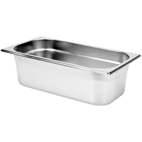 Contenedor Gastronorm 4L - GN1/3, H100MM - acero inoxidable - YG-00273