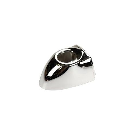 Cache de poignée de porte avant extérieur en plastique ABS chromé compatible Fiat 500X (2016–2021), montage direct, référence d'origine 735607049 (1/5)
