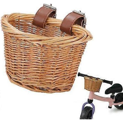 Panier avant de vélo compatible avec les draisiennes de 12 pouces (1/5)