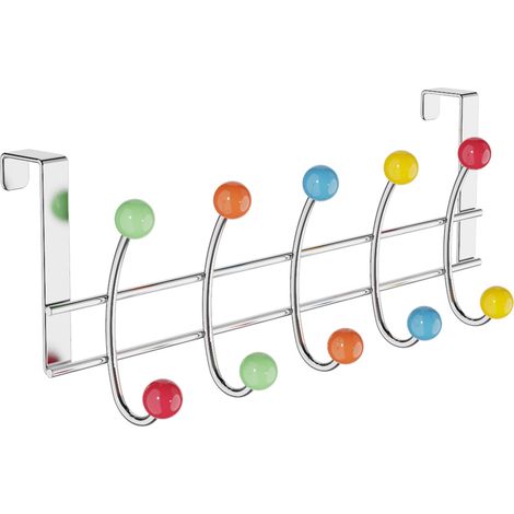 Décoration murale avec perles colorées, crochet solide, 43,5 x 18,8 cm, (1/5)