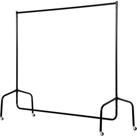 Portant à vêtements, étendoir à linge, armoire roulante, support à vêtements (150 x 60 x 170 cm) (1/5)