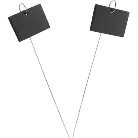 Lot de 2 étiquettes pour plantes potagères et herbes aromatiques de jardin. (1/5)