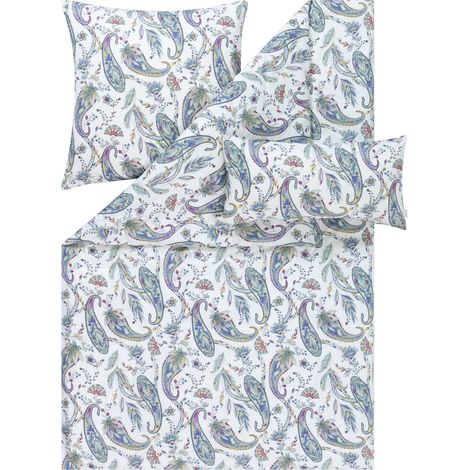 Set di biancheria da letto Estella 2179/985 Dariana in raso svizzero, 140x200 cm, 3 pezzi. (1/2)