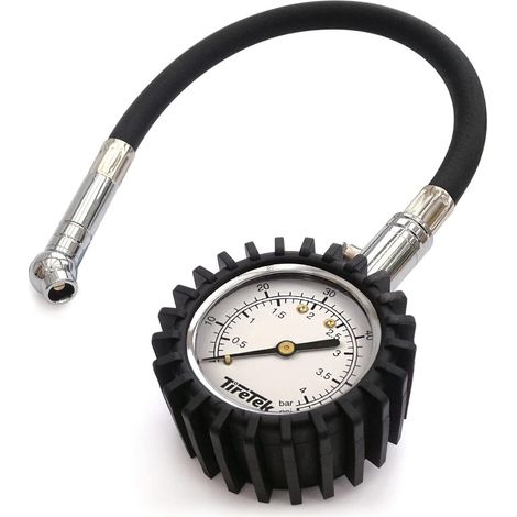 Robustes Manometer zum Testen des Reifendrucks von Autos und Motorrädern, 60 PSI, Servicehandbuch (1/5)