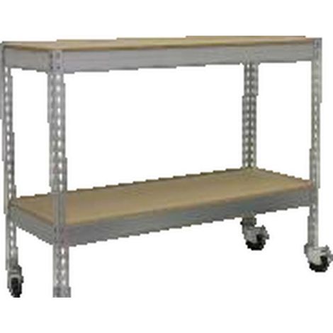 Scaffale industriale Simonrack Simonforte 2 ripiani 120 cm