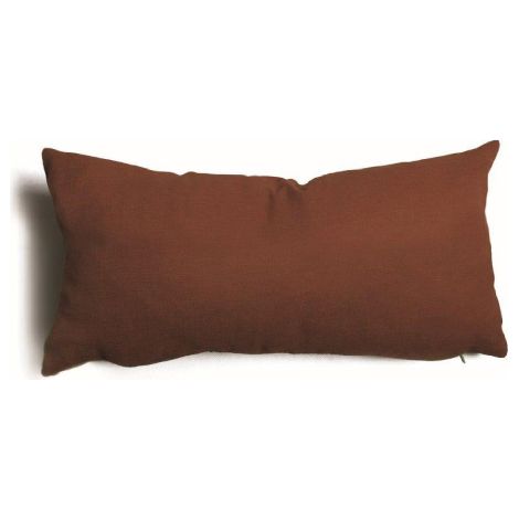 Coussins de'coratifs tulipe 6 pie'ces avec housses amovibles 60% polyester 40% coton marron 60x30 cm remplissage noeud en silicone 100% polyester