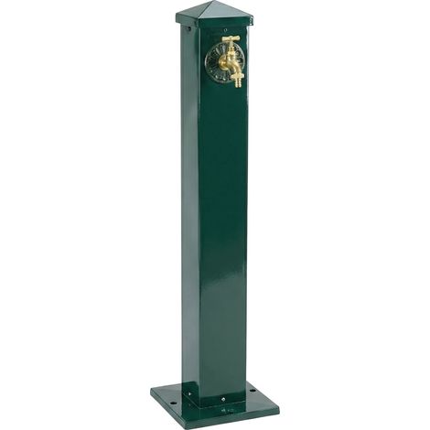 Columna cuadrada de fuente de agua para jardín verde (1/5)