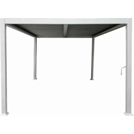 Giardini di Maggio Pergola Bioclimatica Solanum Plus - Bianca - 3x3x2,4 mt (1/5)