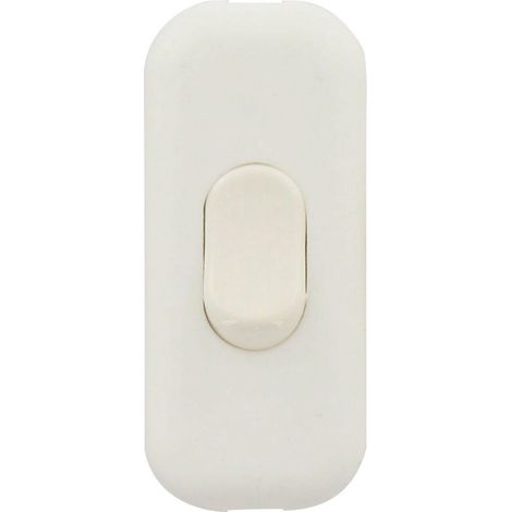 Interruptor de cable flexible 2 A blanco