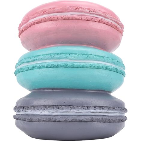 Creative Decorative Biscuit-Shaped Stool, Retro PP Changing Stool with Comfortable Seat for Home, Hallway and Living Room (1/5)