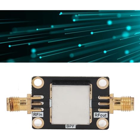Filtre passe-bande (BPF) pour l'immunité aux interférences et la réduction du bruit dans les amplificateurs radioamateurs SDR. (1/5)