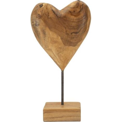SCULTURA DOBU IN TEAK RICICLATO CM 20X12X37 (PEZZI UNICI - NON RIP. IN SERIE)