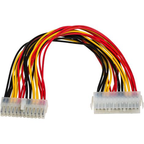 Cable adaptador Akyga AK-CA-09 P1 ATX de 24 pines (macho) - ATX de 24 pines (hembra) de 0,30 m (1/5)