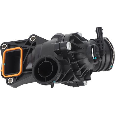 Boîtier de thermostat 2762000515 - Boîtier de thermostat de liquide de refroidissement moteur - Excellente dissipation de chaleur - Remplacement pour Mercedes-Benz W204, W207 et W212 (1/5)