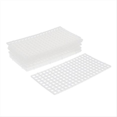 Lot de 10 plaques de séparation en plastique pour aquarium (1/5)