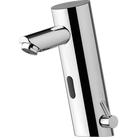 Robinet de lavabo électronique avec capteur chromé