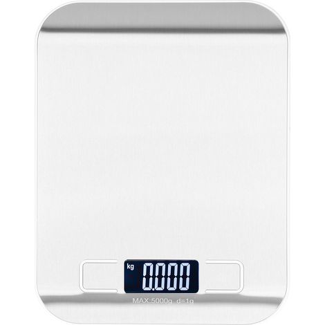 Balance de cuisine électronique numérique portable avec minuteur pour aliments et café-AquaForge (1/5)