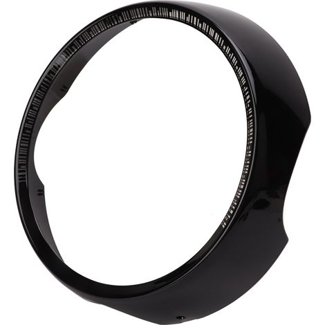 Cache écran console centrale ABS poli miroir pour F55 F56 F57 2014-2022 8.8 pouces 22cm (1/5)