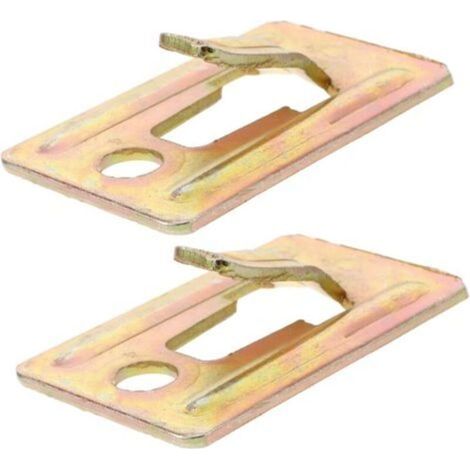 2 Pièces planche suspendue support de fixation pour chauffe-eau support de chauffage Crochet mural pour chauffe-eau Plaque de fixation pour chauffe-eau plaque de chauffe-eau murale (1/4)