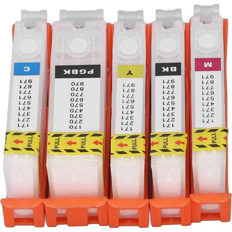 Tintenpatrone mit 5 Farben, Druckzubehör für Drucker MG5720, MG5721, MG5722, MG6820, MG6821, MG6822, MG7720 (1/5)