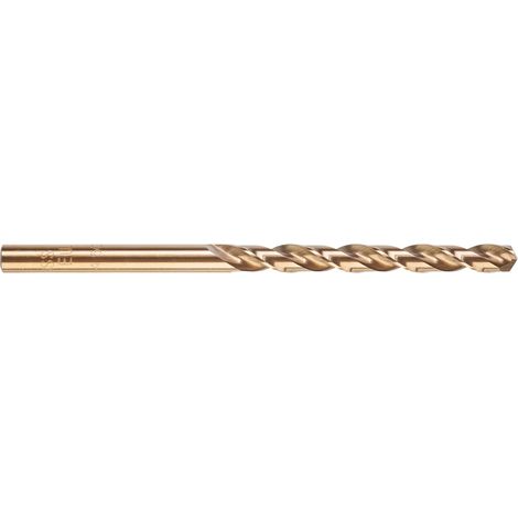 Milwaukee Punta HSS-G Cobalto 4,5 mm Bronzo 80 mm (1/2)