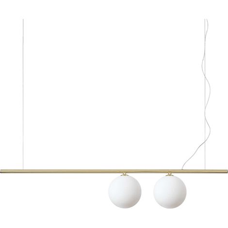 Ideal Lux PERLINE 2 Light Bar Pendel-Deckenleuchte Messing (1/2)