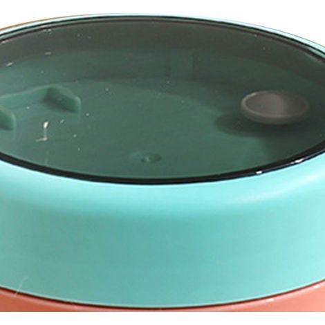 Isolierbecher mit großem Fassungsvermögen aus Edelstahl 304 mit Deckel und Löffel, ideal für Studenten und Büroangestellte, um ihren Porridge mitzunehmen. Farbe: Nordisches Rot. (1/5)