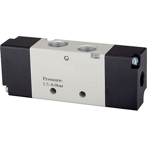 Riegler 5/2-Wegeventil, pneumatisch, »4A «, bistabil, G 1/4, 1300l/min (1/3)