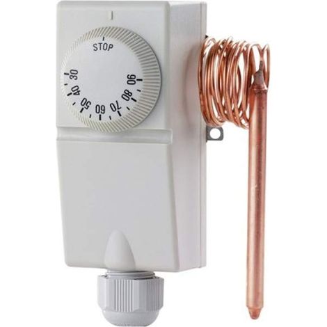 Termostato di Regolazione ad Immersione con Capillare 30 ° 90 °c Cewal (1/2)
